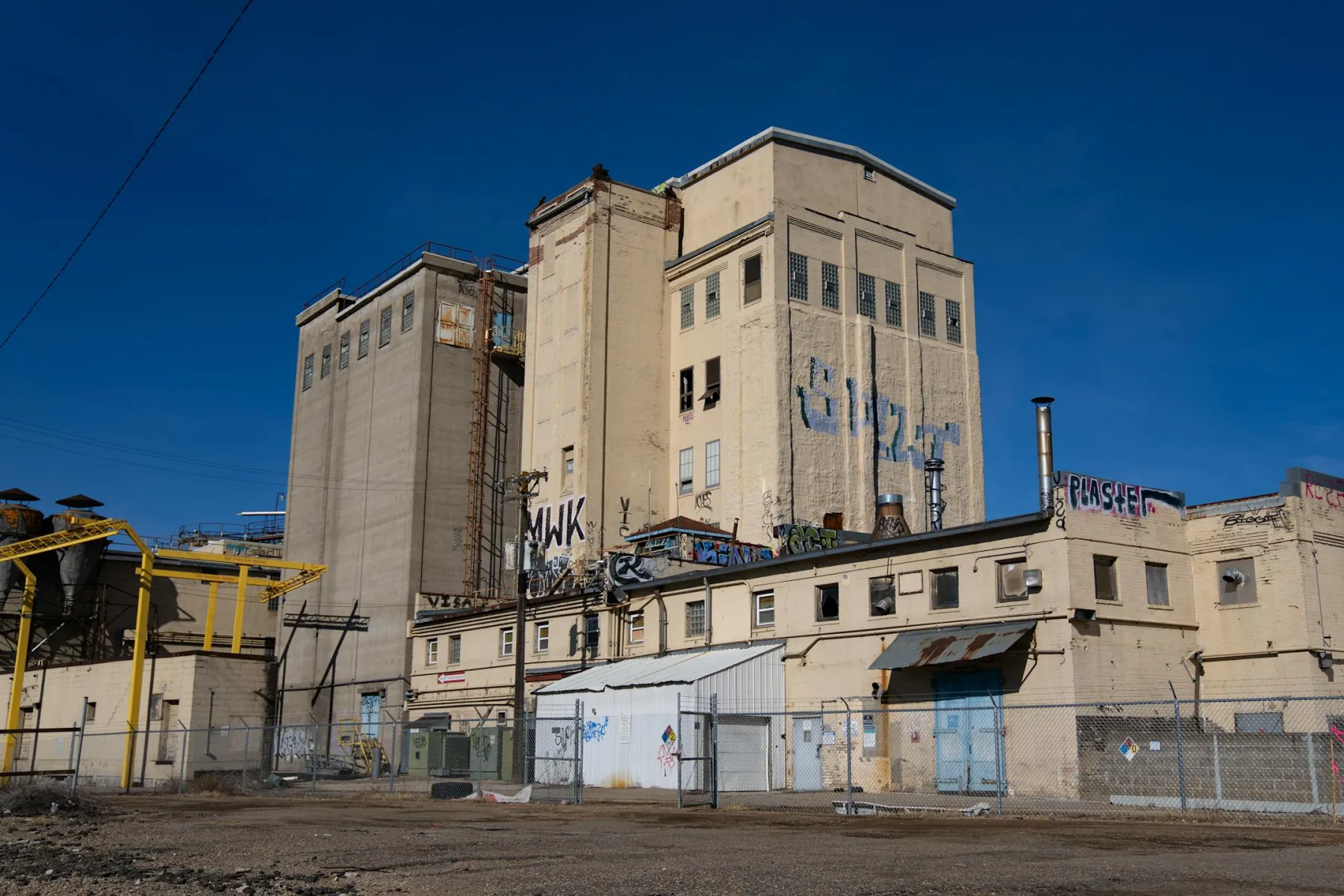 Underused industrial property illustrating a redevelopment opportunity